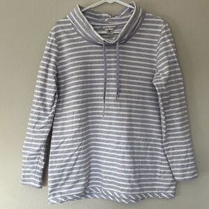 Christopher & Banks Women’s Cowl Neck in Light Purple- Size Medium